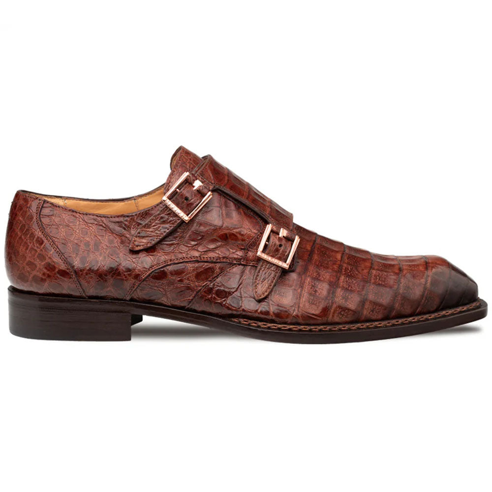 Mezlan Doyers Crocodile Double Monk Strap Sport (50176-F) – SuitUSA
