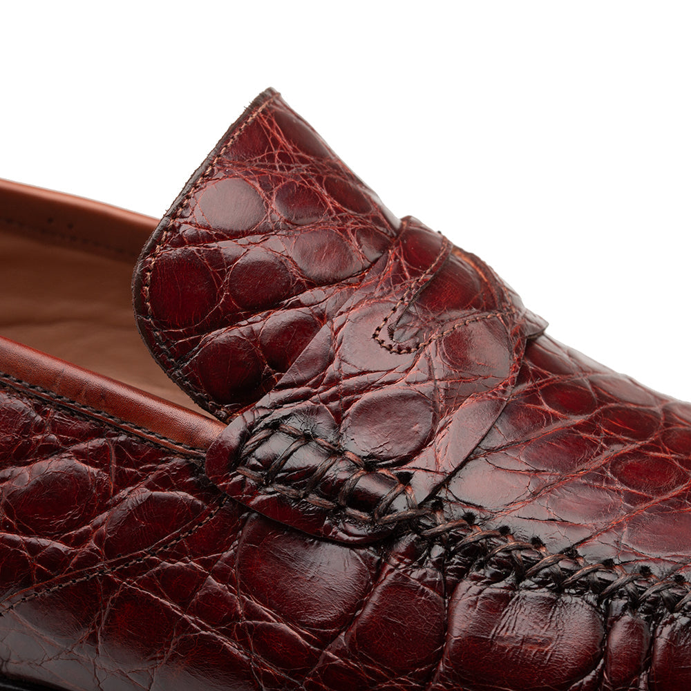 Armano Crocodile Moccasin