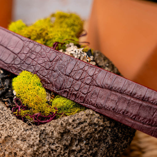 Marco Di Milano Riccardo Belt Wine Leather Shoe