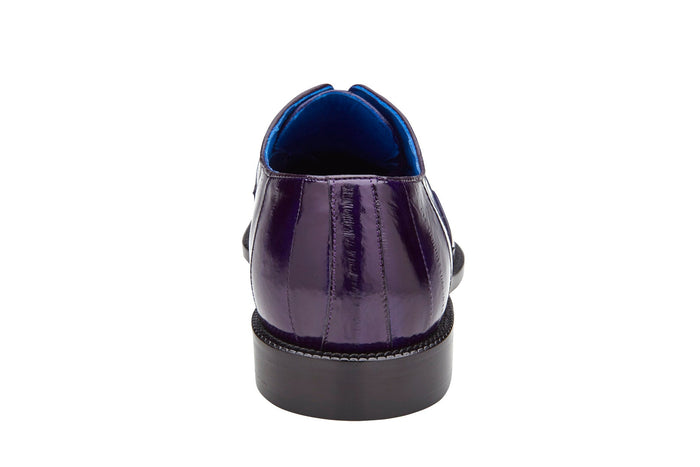 Belvedere Mare - Purple Genuine Crocodile Oxford
