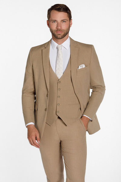 Metro Camel Suit Jacket (Separates) by Mark of Distinction