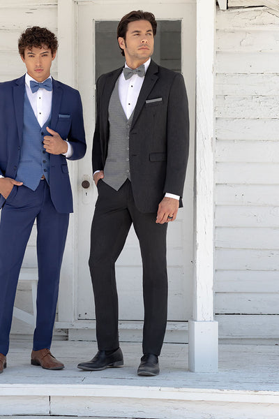 Metro Charcoal Suit Jacket (Separates) by Mark of Distinction