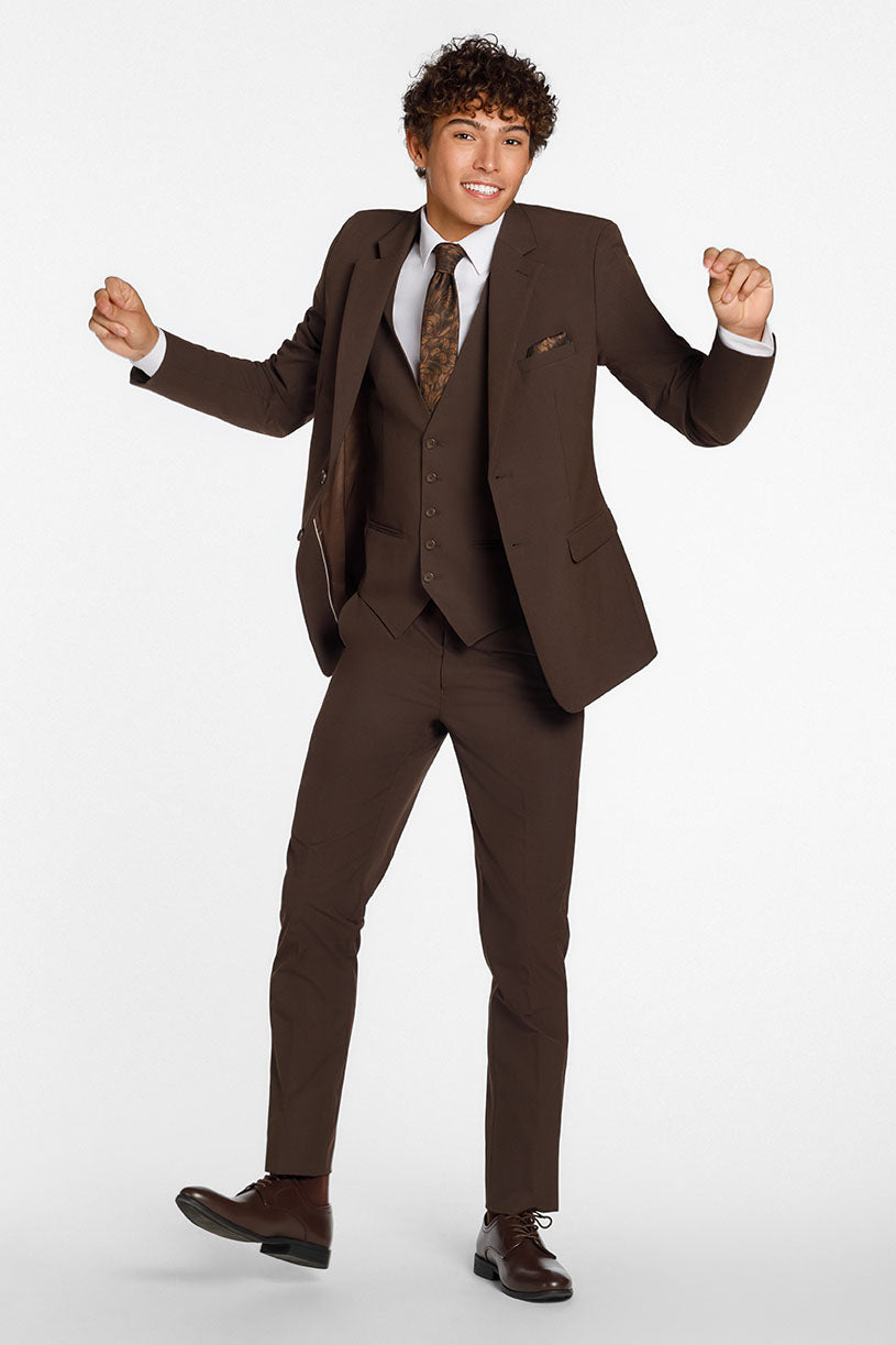 Metro Chocolate Suit Jacket (Separates) by Mark of Distinction