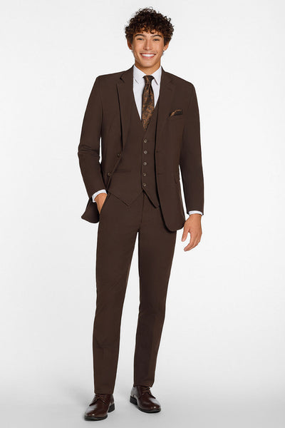 Metro Chocolate Suit Jacket (Separates) by Mark of Distinction
