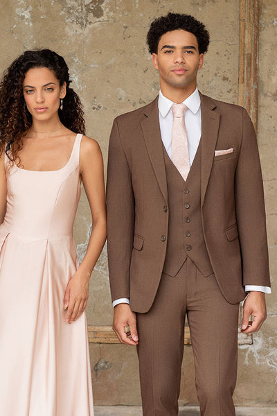Metro Cocoa Suit Jacket (Separates) by Mark of Distinction