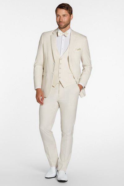 Metro Creme Suit Jacket (Separates) by Mark of Distinction