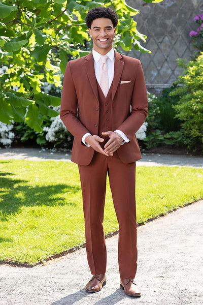Metro Rust Suit Jacket (Separates) by Mark of Distinction