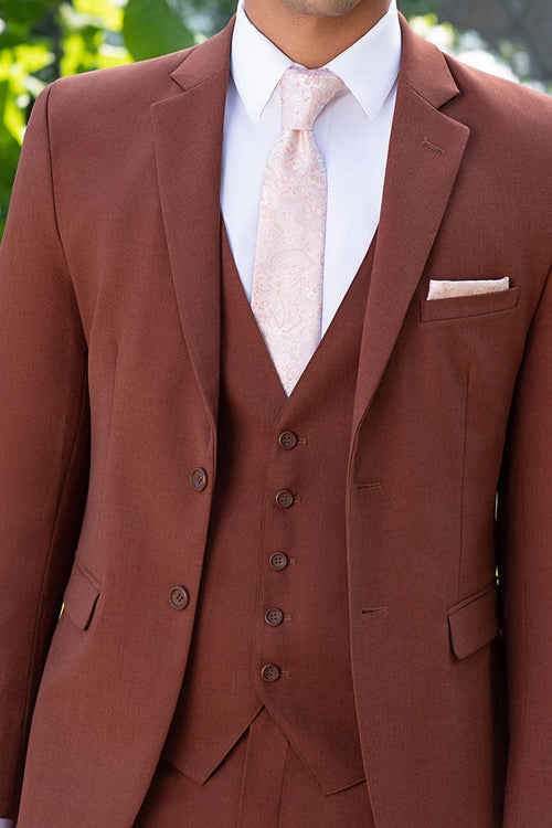 Rust Metro Vest by Mark of Distinction