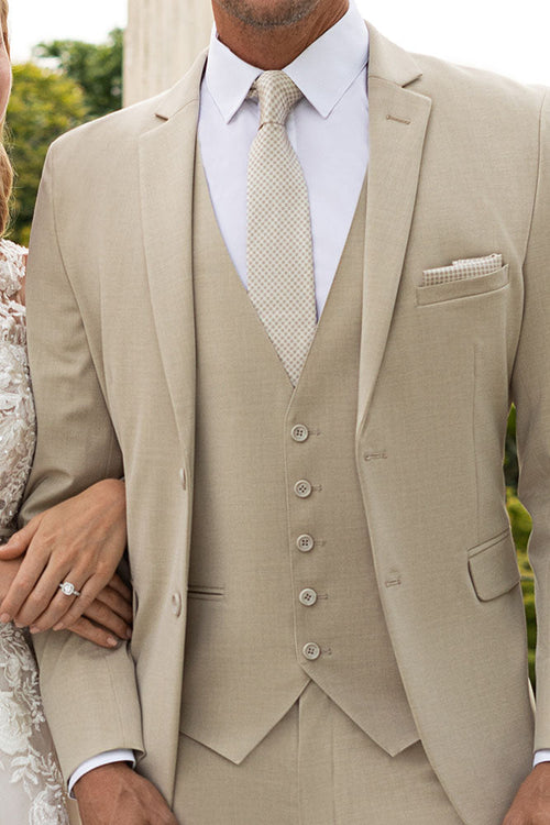 Tan Metro Vest by Mark of Distinction