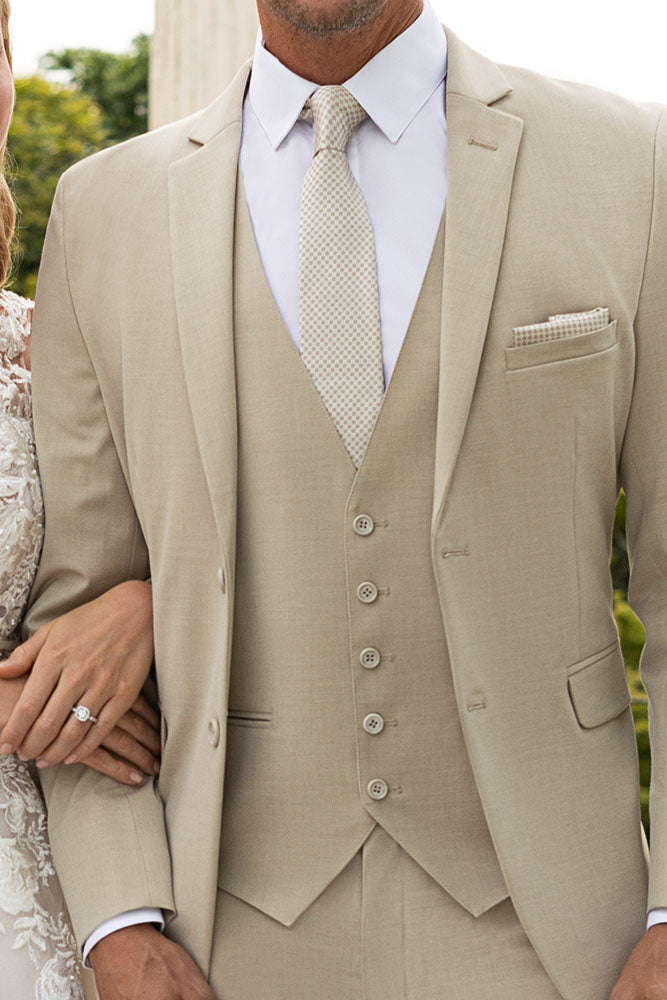 Tan Metro Vest by Mark of Distinction