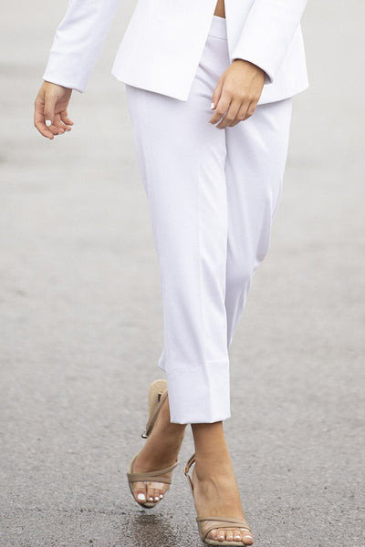 Sophia White Tuxedo Pants by Mark of Distinction