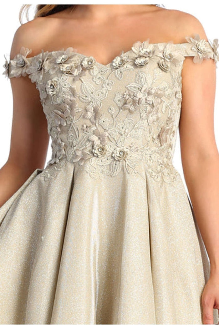 Floral Short Dress