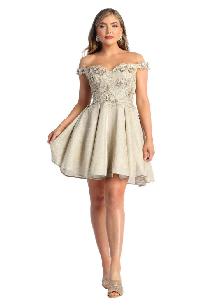 Floral Short Dress