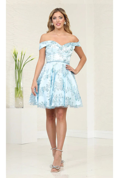 Dama Dresses for Quinceanera in Baby Blue Style MQ1933 Quince Outfit