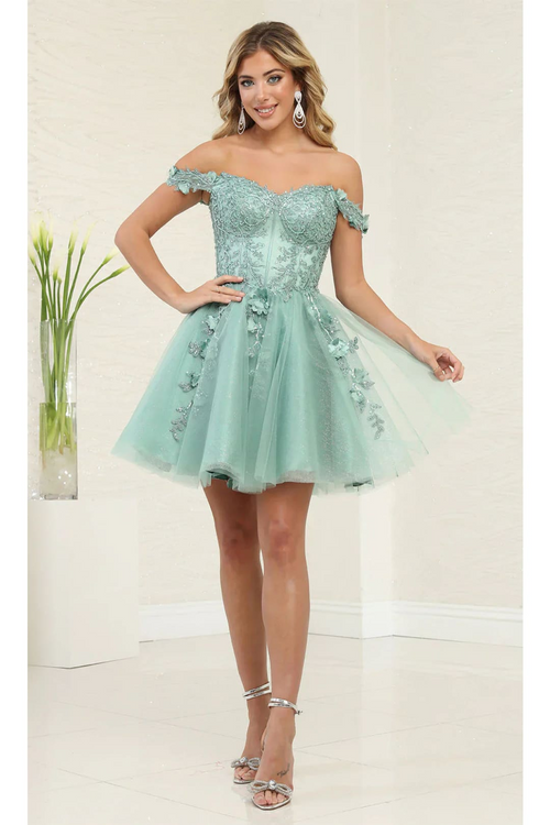Dama Dresses for Quinceanera in Sage Style MQ2081 Quince Outfit