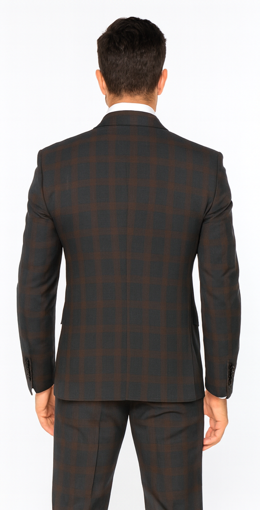 Men’s Rossi Man Milano RM1793 - Modern Formal Suit - Stylish Tailored Attire for Every Occasion by USA Men's Outlet