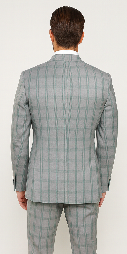 Men’s Rossi Man Milano RM1828 - Slim Fit Modern Suit - Formal Wear for Every Occasion by USA Men's Outlet