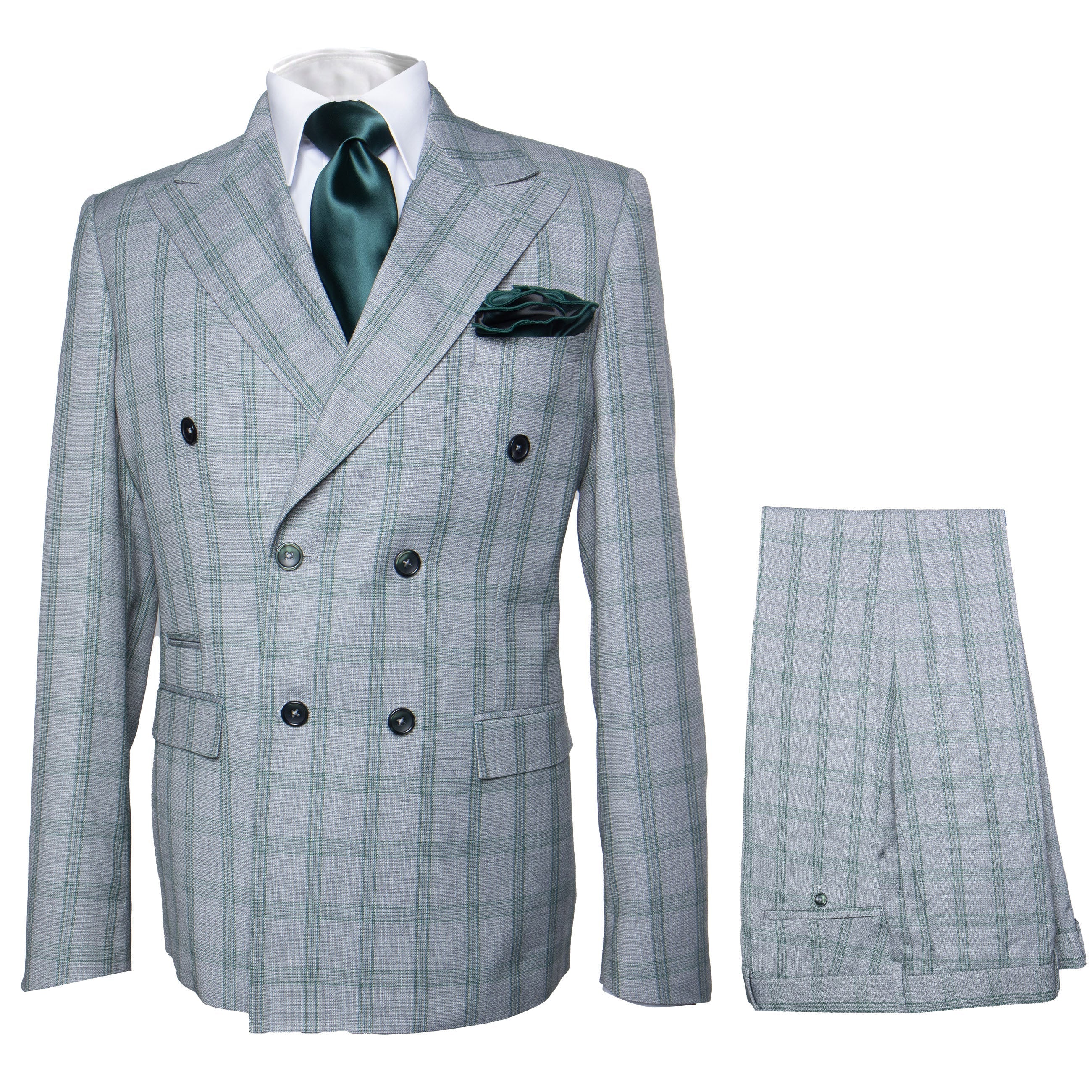 Men’s Rossi Man Milano RM1828 - Slim Fit Modern Suit - Formal Wear for Every Occasion by USA Men's Outlet