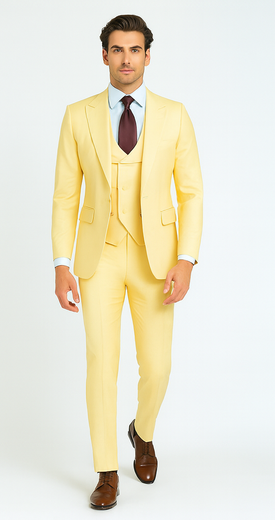 Men’s Rossi Man Paul RM1394 - Stylish Tailored Fit Suit - Modern Formalwear for Men | USA Men's Outlet