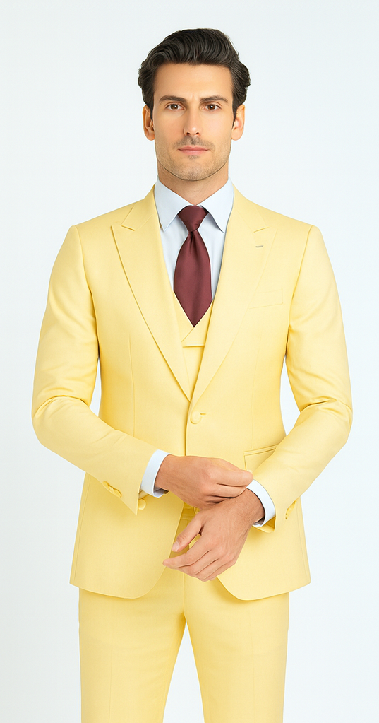 Men’s Rossi Man Paul RM1394 - Stylish Tailored Fit Suit - Modern Formalwear for Men | USA Men's Outlet