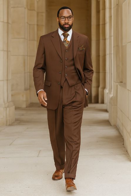 mens-classic-fit-3-button-vested-single-pleated-pant-suit-in-coco-brown