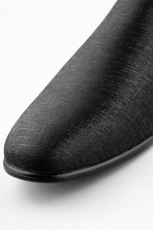 Sharkskin Black Couture 1910 Tuxedo Shoes by Couture 1910