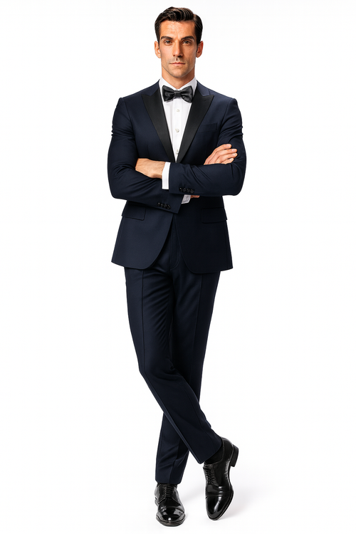 Dark Blue Prom Suit - Navy Blue Prom Suit