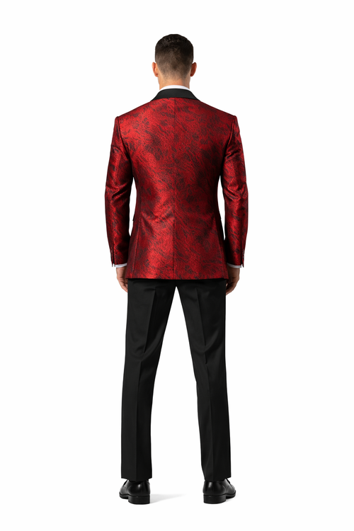Stacy Adams Men's Hybrid Fit Sport Coat - High Fashion Pattern