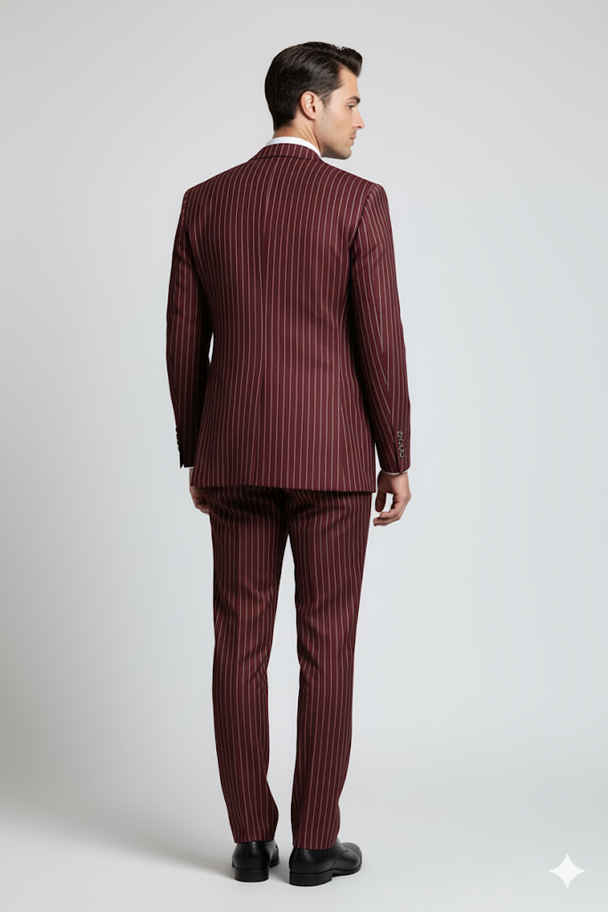 Mens Classic Vested Shiny Sharkskin Blue Suit by Vinci