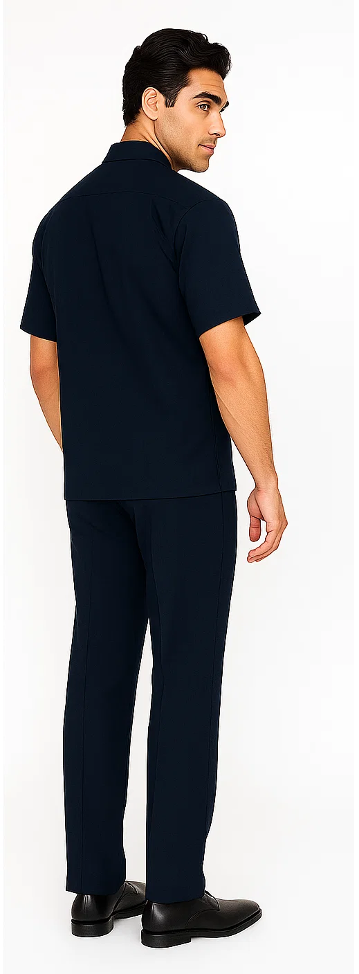 Mens Walking Suit in Color Olive Leisure Suit Casual Matching Shirt and Pants $99 by Zacchi
