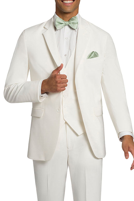 White Embassy Vest by Couture 1910