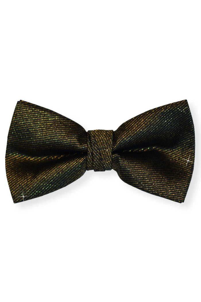 Metallic Gold Bow Tie by Tux Parkin