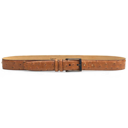 Mezlan Ostrich Skin Belt