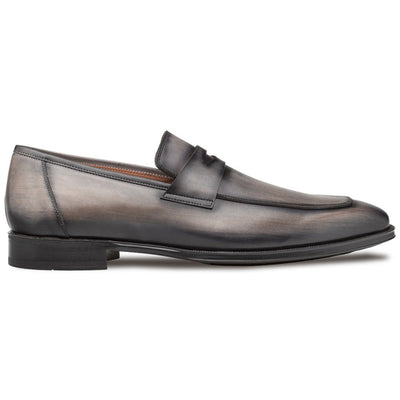 Mezlan Avenue Rubber Sole Penny Loafer