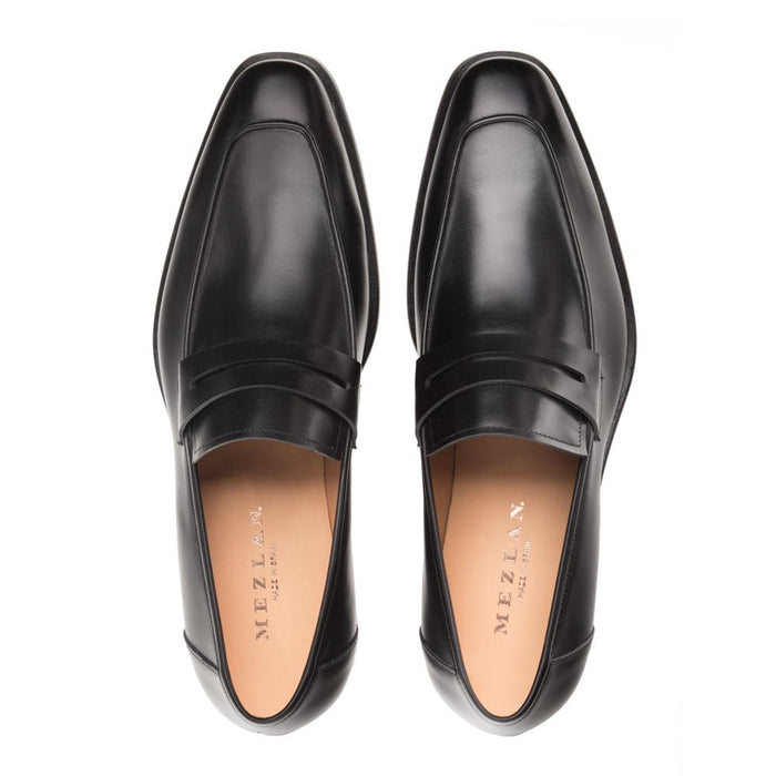 Mezlan Calfskin Penny Loafer