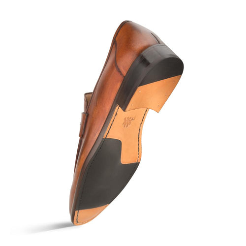 Mezlan Calfskin Penny Loafer