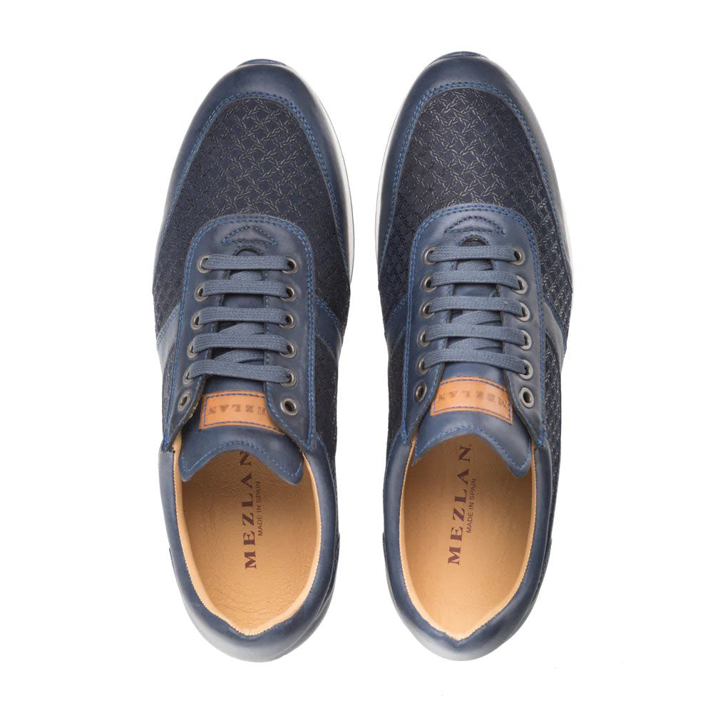 Mezlan Maxim Calfskin Sneakers Blue (9463)