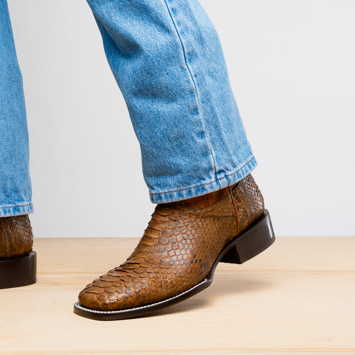 Marco Di Milano Missouri Cognac Leather Dress Shoe