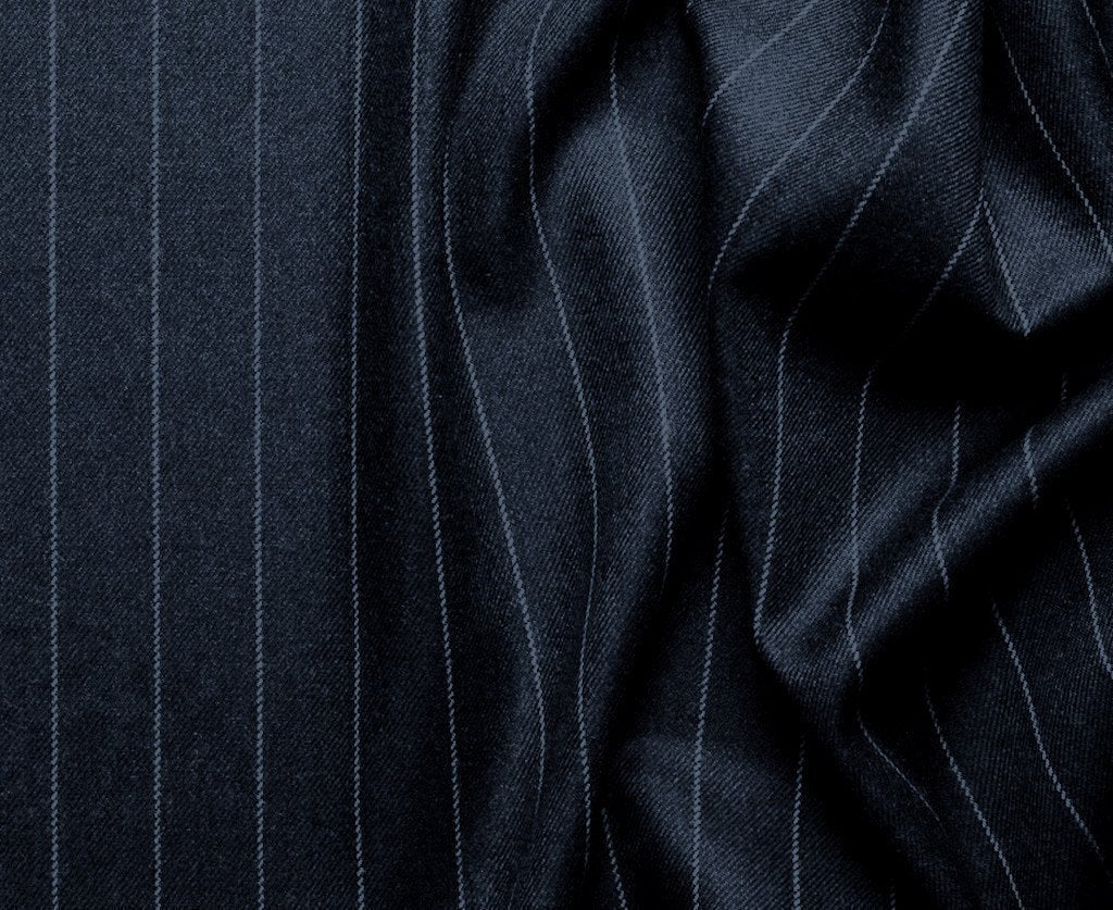 Rockefeller Collection - Double Breasted Stripe Suit Camel Regular Fit 2 Piece by Vinci