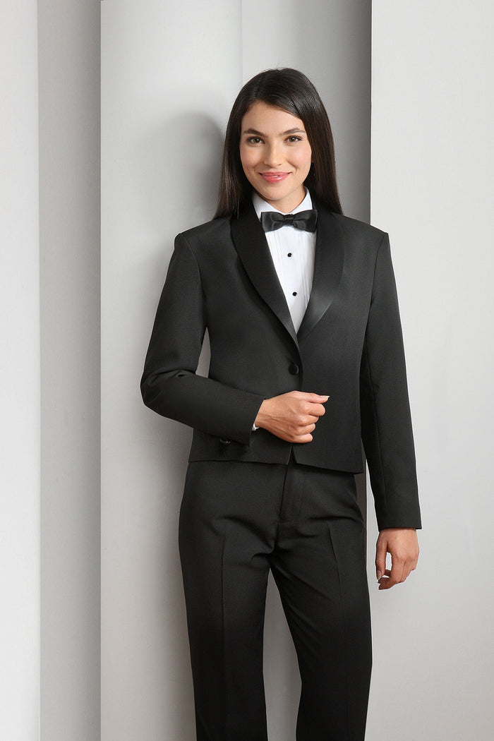 Caitlin Black Tuxedo Jacket (Separates) by Neil Allyn