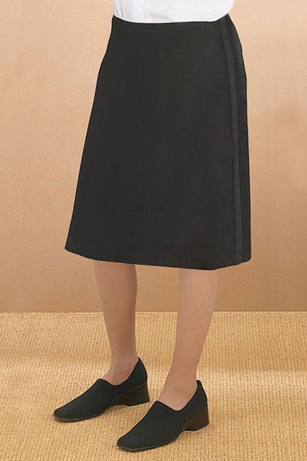 Suzanna Black Tuxedo Skirt by Classic Collection