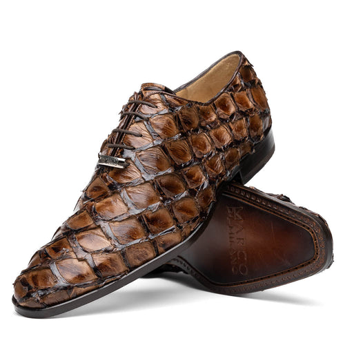 Marco Di Milano Olivieri Pirarucu Dress Oxfords Clear Brown