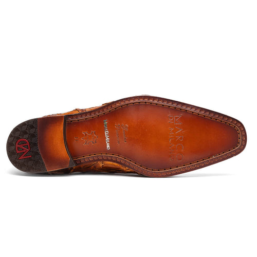 Marco Di Milano Olivieri Pirarucu Dress Oxfords Cognac