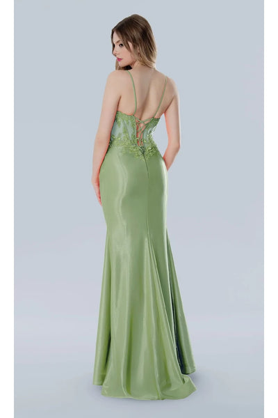 Orange Prom Dress Corset Formal Evening Gown Stella Couture 25133