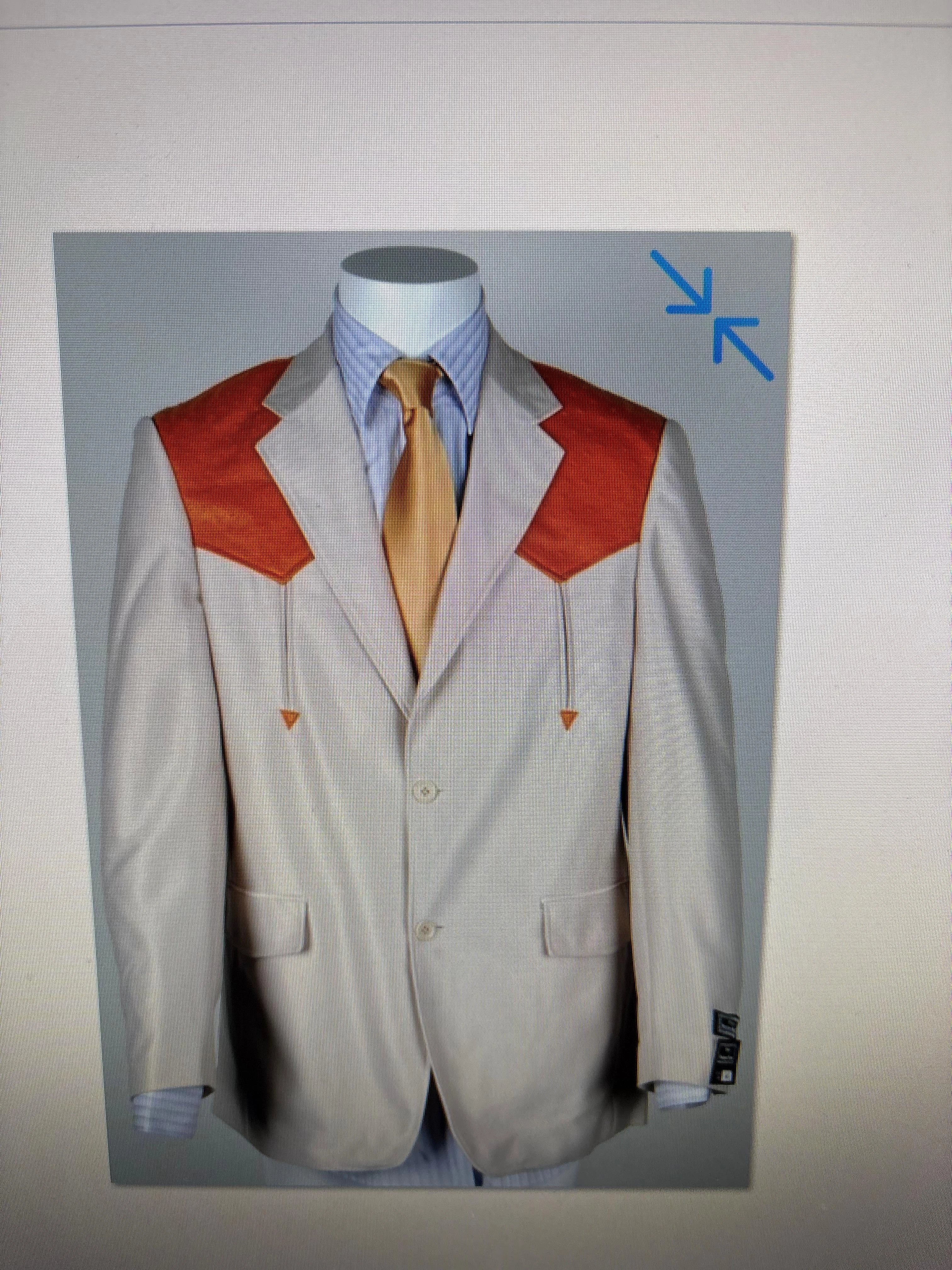 Men’s Tan Beige and Rust Western Cowboy Blazer – Classic Country Style Jacket, Vintage Western Dress Blazer for Men Country Jacket