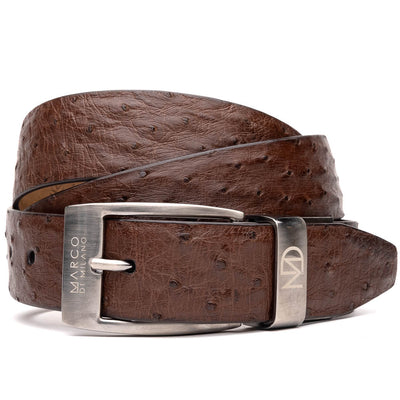 Marco Di Milano Domenico Belt Brown Leather Loafer