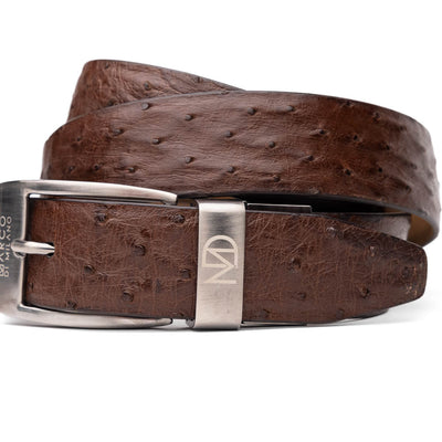 Marco Di Milano Domenico Belt Brown Leather Loafer