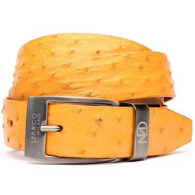 Marco_Di_Milano Domenico Belt Buttercup Leather Shoe