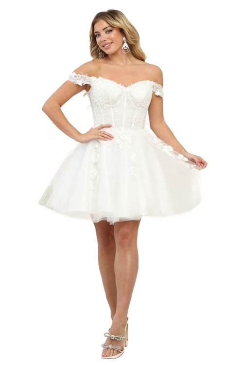 Dama Dresses for Quinceanera in Ivory Style MQ2081 Quince Outfit