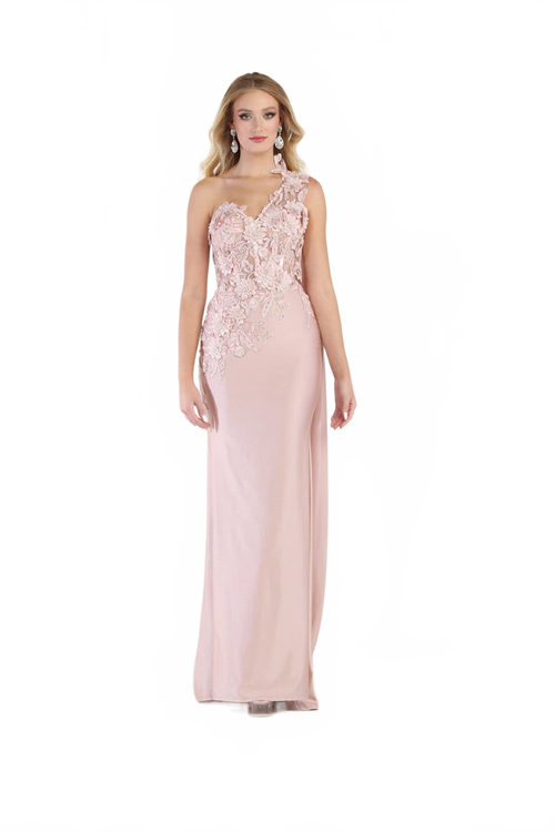 Plus Size Long Evening Gown Maxi Formal Dress for Women By Royal Queen RQ7943